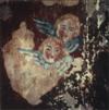 ADAMS, ANSEL (1902-1984) Triptych with 3 color studies: Rusted Metal * Leaves * Red Rock.